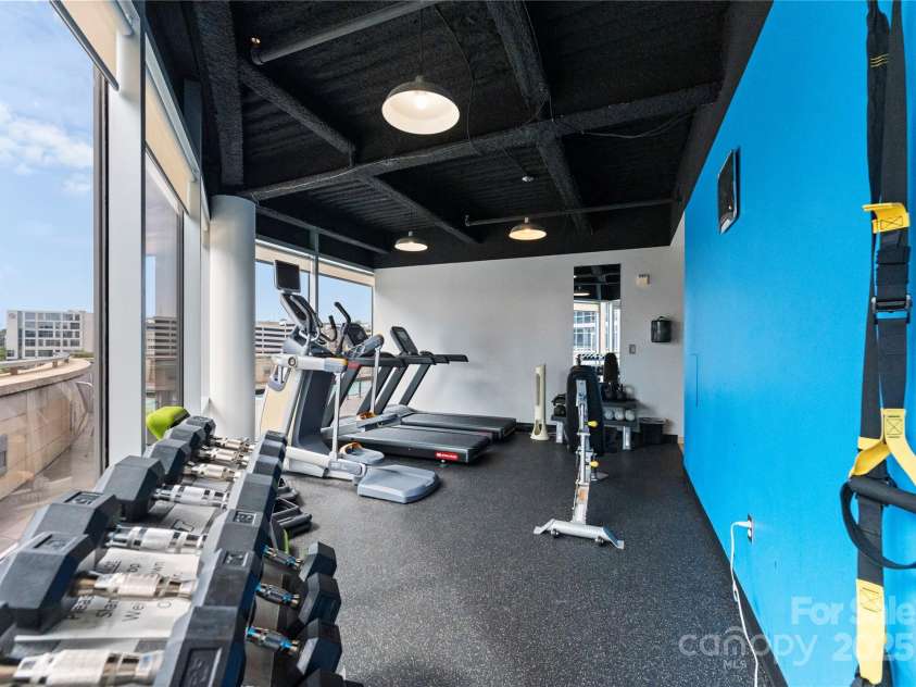1133 Metropolitan Avenue, Charlotte, NC 28204.  MLS# CAR4300785, YatesRealty ID 3940. Fitness Center