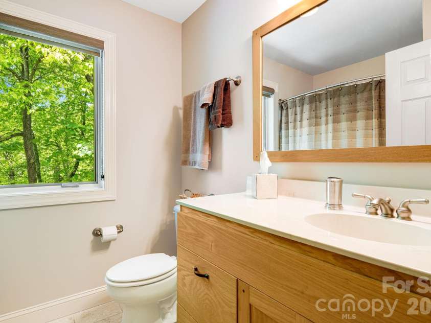 5584 Spring Road, Hendersonville, NC 28739.  MLS# CAR4350569, YatesRealty ID 3940. Guest bath 2
