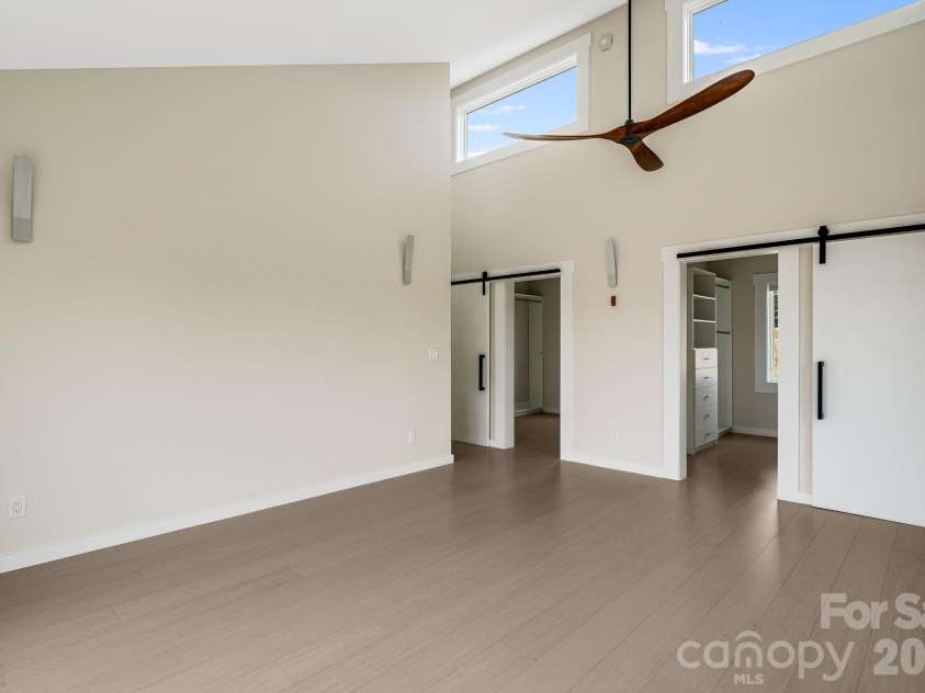76 Murray Debruhl Road, Alexander, NC 28701.  MLS# CAR4345165, YatesRealty ID 3942. Primary Bedroom