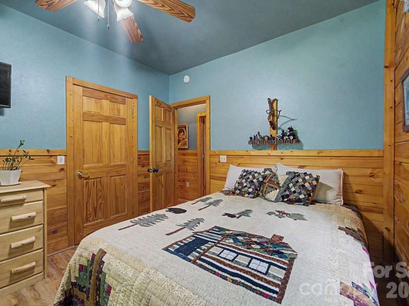 91 Tibi Lane, Waynesville, NC 28785.  MLS# CAR4405996, YatesRealty ID 39433. Bedroom 1