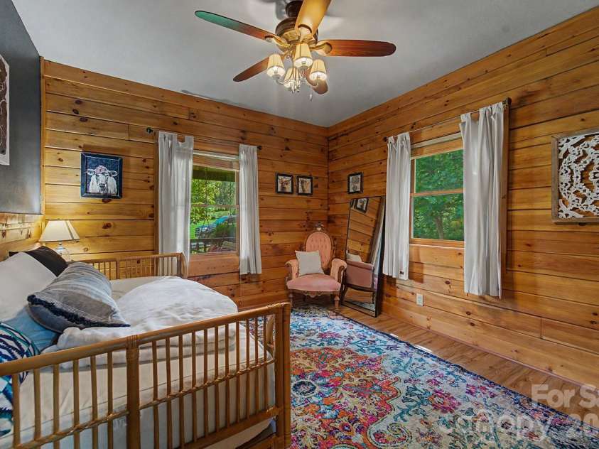 91 Tibi Lane, Waynesville, NC 28785.  MLS# CAR4405996, YatesRealty ID 39433. Bedroom 2