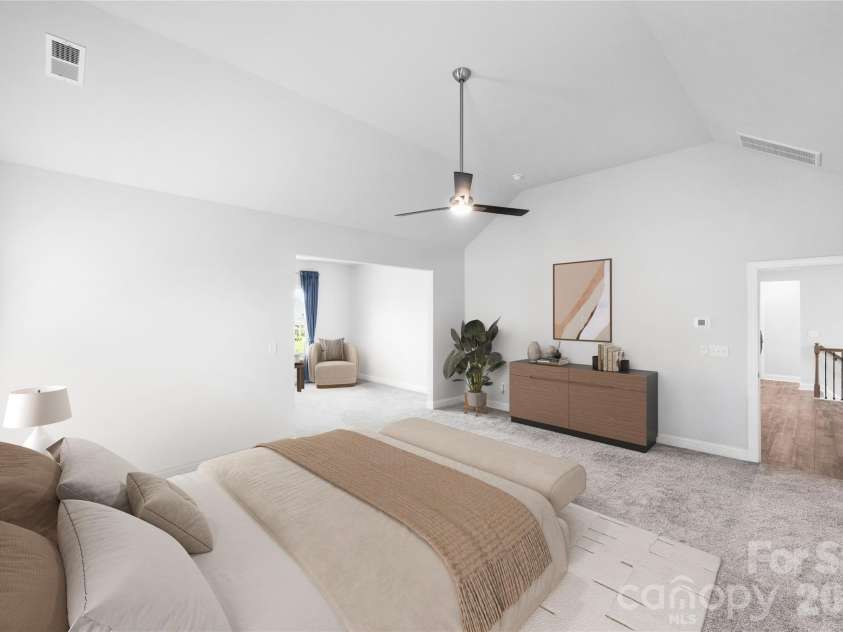 1402 Ashe Meadow Drive, Indian Trail, NC 28079.  MLS# CAR4403555, YatesRealty ID 3944. Elevated ceilings create an even greater sense of space.