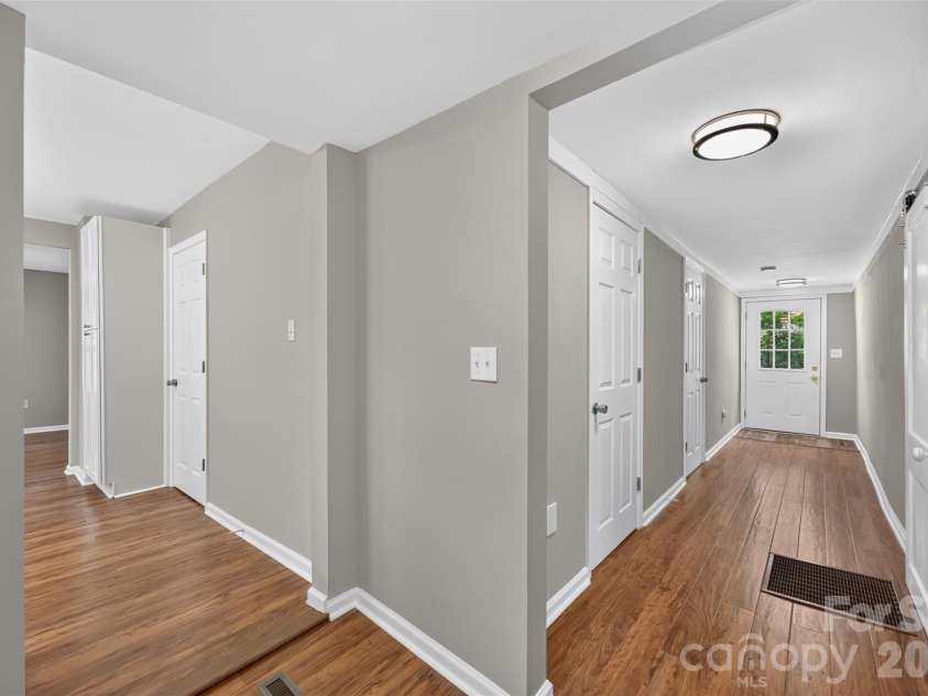 620 10th Street Boulevard, Hickory, NC 28601.  MLS# CAR4406989, YatesRealty ID 39441. View from inside to back door!
