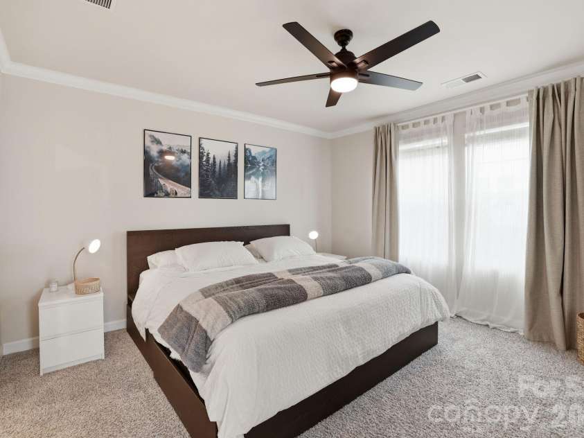 4456 Millennium Avenue, Charlotte, NC 28217.  MLS# CAR4404262, YatesRealty ID 39463. Primary Bedroom