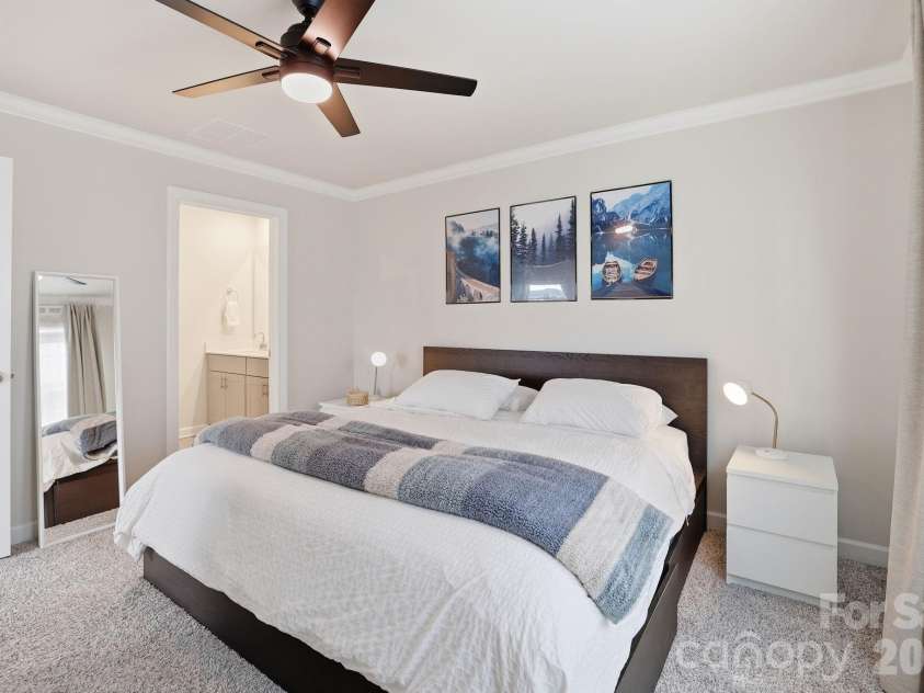 4456 Millennium Avenue, Charlotte, NC 28217.  MLS# CAR4404262, YatesRealty ID 39463. Primary Bedroom