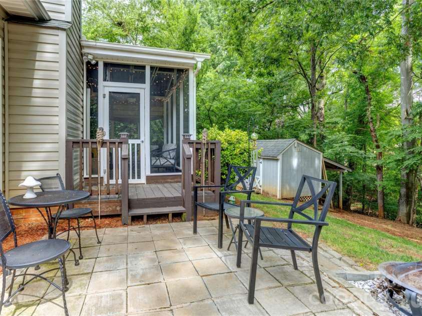 3688 Lake Spring Avenue, Concord, NC 28027.  MLS# CAR4406214, YatesRealty ID 39472. Deck and patio