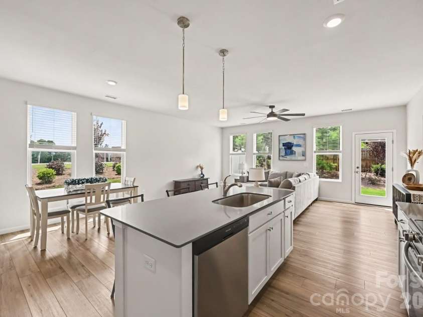 2647 Ruby Dixon Crossing Drive, Gastonia, NC 28056.  MLS# CAR4402211, YatesRealty ID 39475. From the Kitchen
