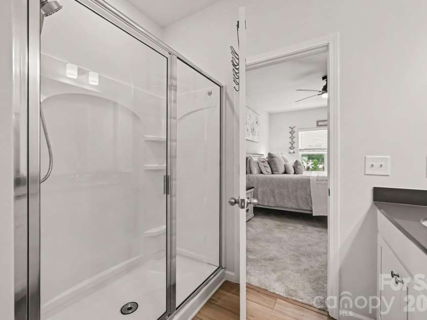2647 Ruby Dixon Crossing Drive, Gastonia, NC 28056.  MLS# CAR4402211, YatesRealty ID 39475. Primary Bathroom large shower