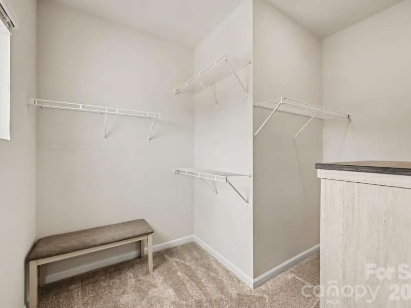 2647 Ruby Dixon Crossing Drive, Gastonia, NC 28056.  MLS# CAR4402211, YatesRealty ID 39475. Primary Closet