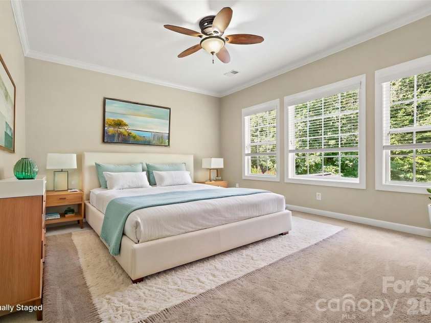 2400 River Oaks Drive, Waxhaw, NC 28173.  MLS# CAR4405322, YatesRealty ID 39481. Master bedroom