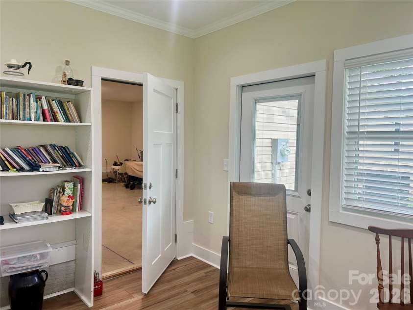 837 Upper Spencer Mountain Road, Gaston, NC 28164.  MLS# CAR4407024, YatesRealty ID 39482. Sunroom with access to back yard
