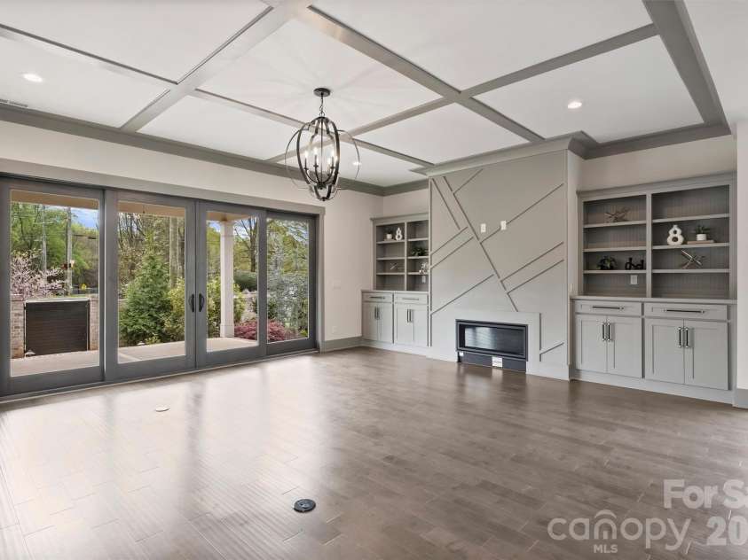 8159 Fairview Road, Charlotte, NC 28226.  MLS# CAR4350673, YatesRealty ID 39491. Sliding doors to patio