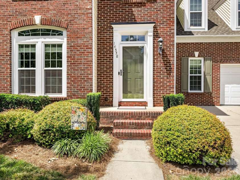 14558 Greenpoint Lane, Huntersville, NC 28078.  MLS# CAR4406568, YatesRealty ID 39495. Front Exterior