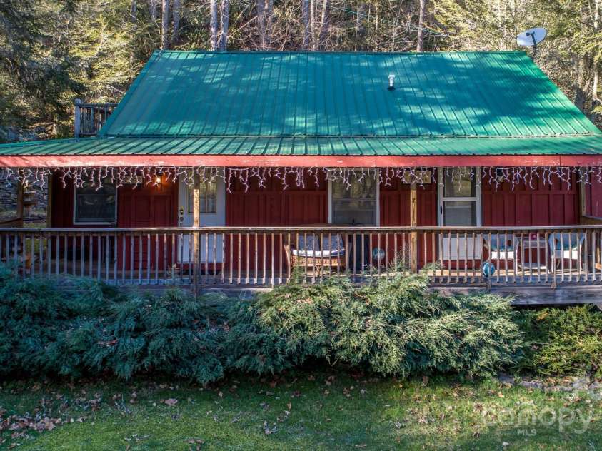 4584 & 4582 NC Highway 194 None, Banner Elk, NC 28604.  MLS# CAR4269014, YatesRealty ID 395. Red Cottage