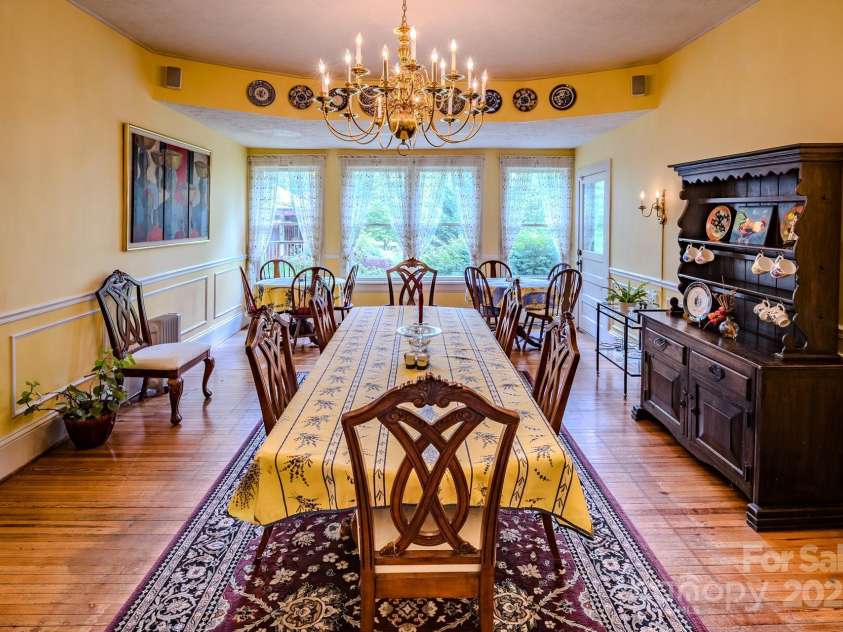 4584 & 4582 NC Highway 194 None, Banner Elk, NC 28604.  MLS# CAR4269014, YatesRealty ID 395. Taylor House Inn - Main Level Dining Room