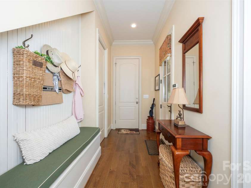 310 James Way, Bermuda Run, NC 27006.  MLS# CAR4406410, YatesRealty ID 39534. Drop Zone from Garage Entry
