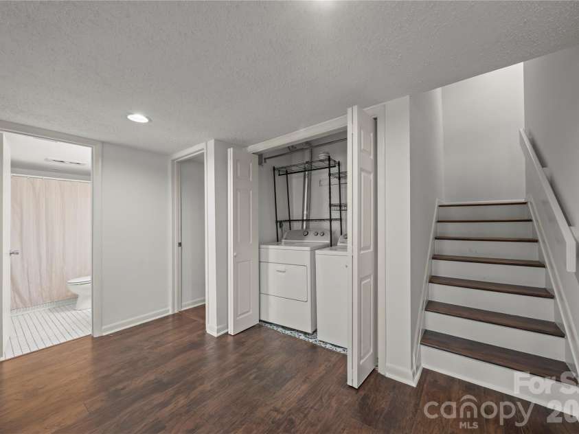 215 Riverview Terrace, Clover, SC 29710.  MLS# CAR4353494, YatesRealty ID 3954. Laundry closet basement
