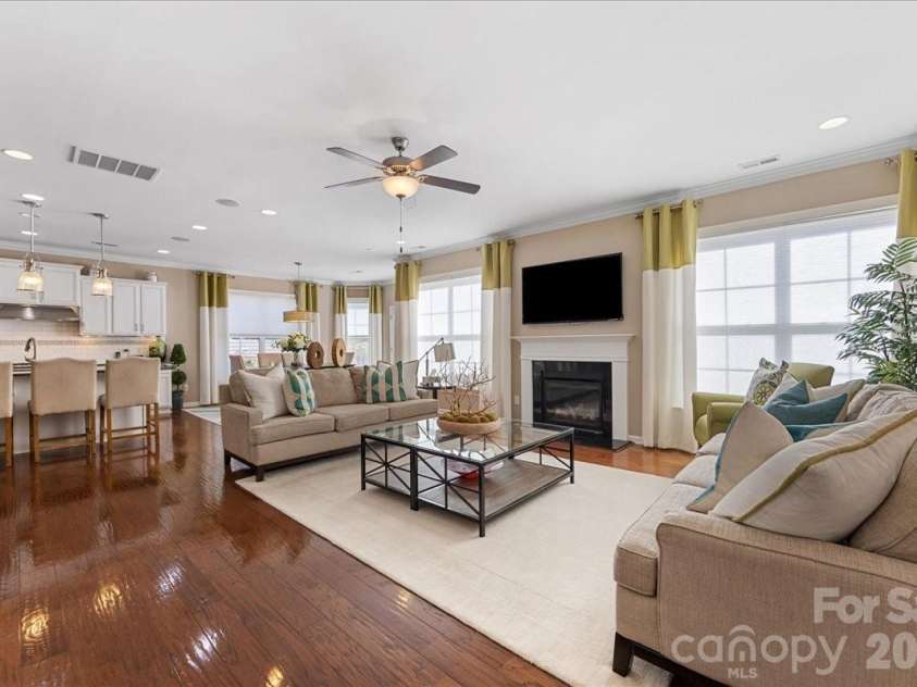 2511 Carnation Drive, Harrisburg, NC 28075.  MLS# CAR4345682, YatesRealty ID 3956. Den