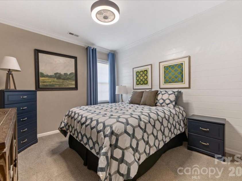 2511 Carnation Drive, Harrisburg, NC 28075.  MLS# CAR4345682, YatesRealty ID 3956. Guest bedroom