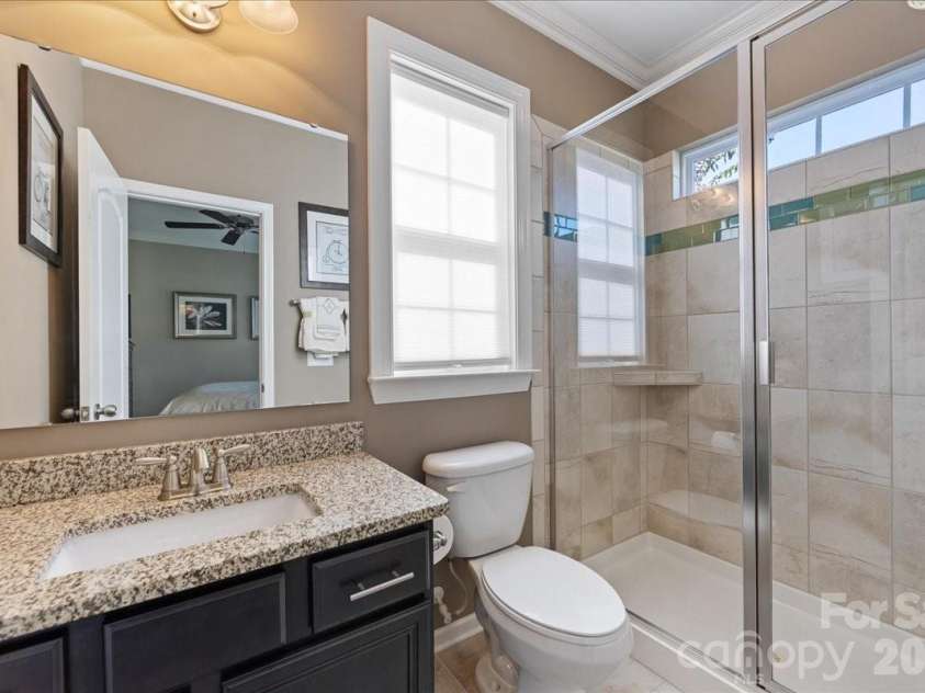 2511 Carnation Drive, Harrisburg, NC 28075.  MLS# CAR4345682, YatesRealty ID 3956. Main level bathroom