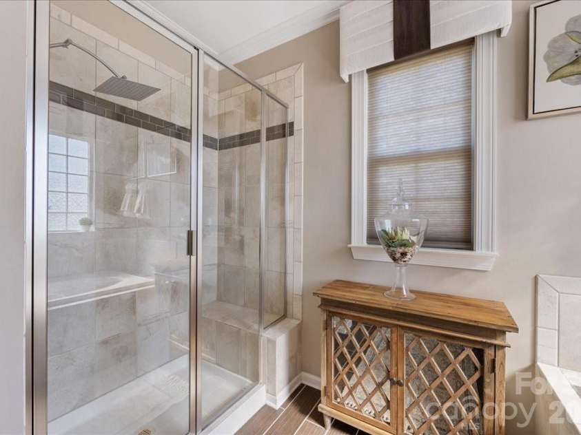 2511 Carnation Drive, Harrisburg, NC 28075.  MLS# CAR4345682, YatesRealty ID 3956. Primary bathroom