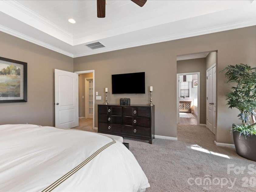 2511 Carnation Drive, Harrisburg, NC 28075.  MLS# CAR4345682, YatesRealty ID 3956. Primary bedroom