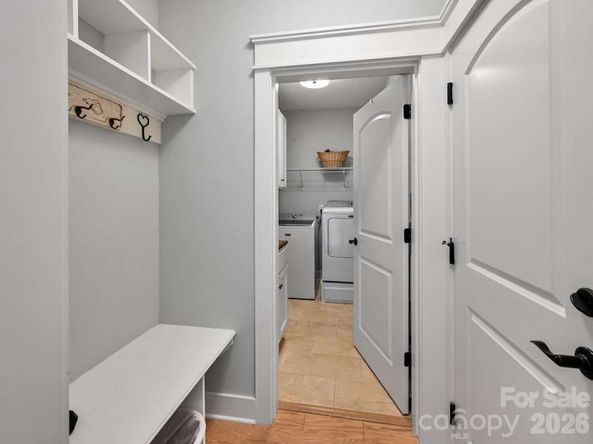 554 Sweet Birch Park Lane, Black Mountain, NC 28711.  MLS# CAR4353122, YatesRealty ID 3957. Mud/Storage Area Off Garage