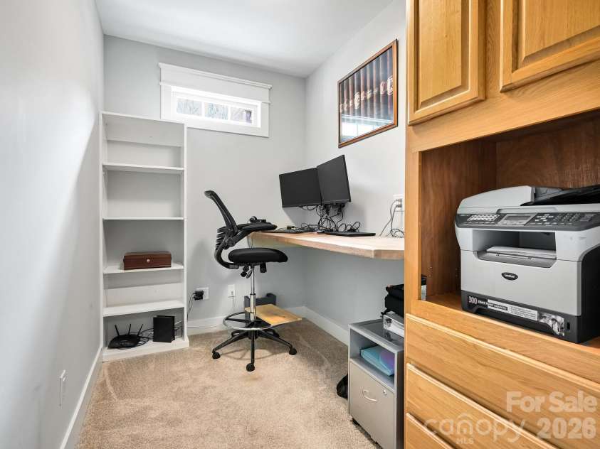 554 Sweet Birch Park Lane, Black Mountain, NC 28711.  MLS# CAR4353122, YatesRealty ID 3957. Office or Storage Room if You Prefer..