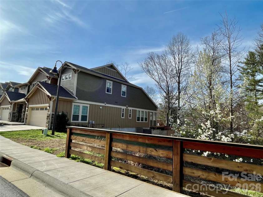 554 Sweet Birch Park Lane, Black Mountain, NC 28711.  MLS# CAR4353122, YatesRealty ID 3957. Open Space to Right of Home