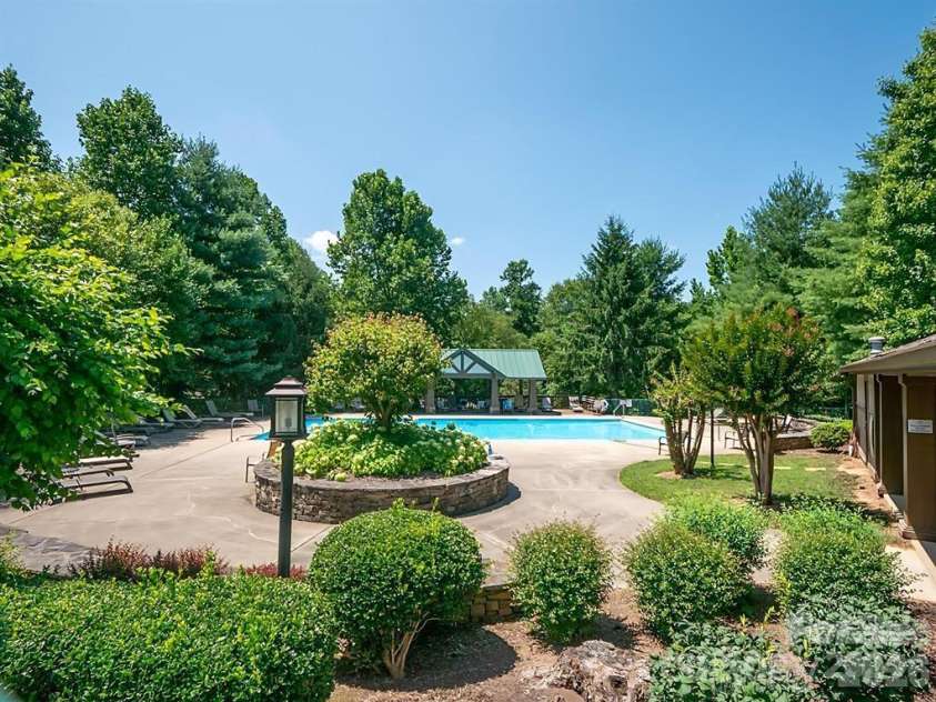 1505 Deermouse Way, Hendersonville, NC 28792.  MLS# CAR4330344, YatesRealty ID 3958. Heated Pool w/Lap Lanes