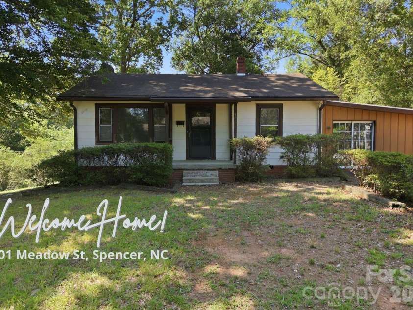 301 Meadow Street, Spencer, NC 28159.  MLS# CAR4407172, YatesRealty ID 39581. 