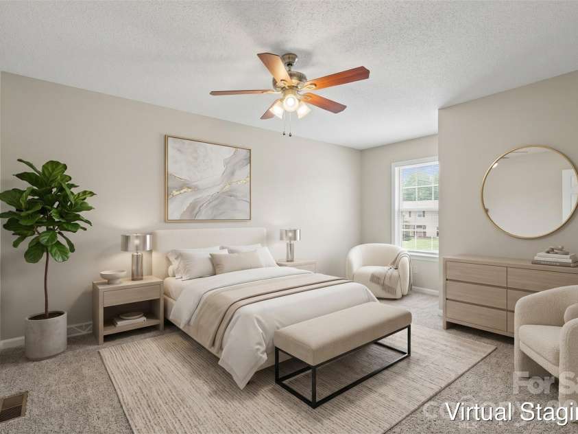 630 Colonial Drive, Statesville, NC 28625.  MLS# CAR4406178, YatesRealty ID 39583. Virtually staged