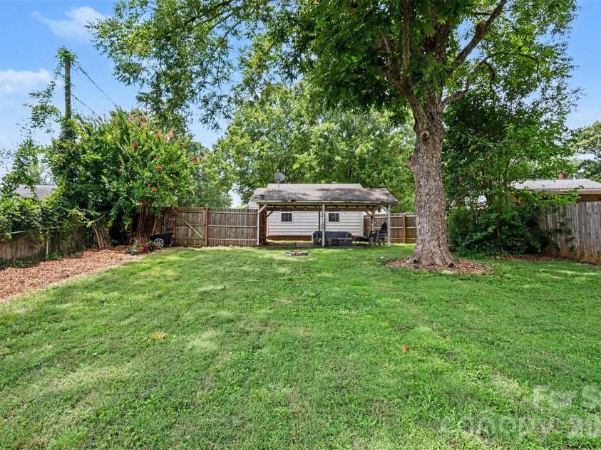 166 Wilson Street, Concord, NC 28025.  MLS# CAR4406783, YatesRealty ID 39586. Fabulous backyard