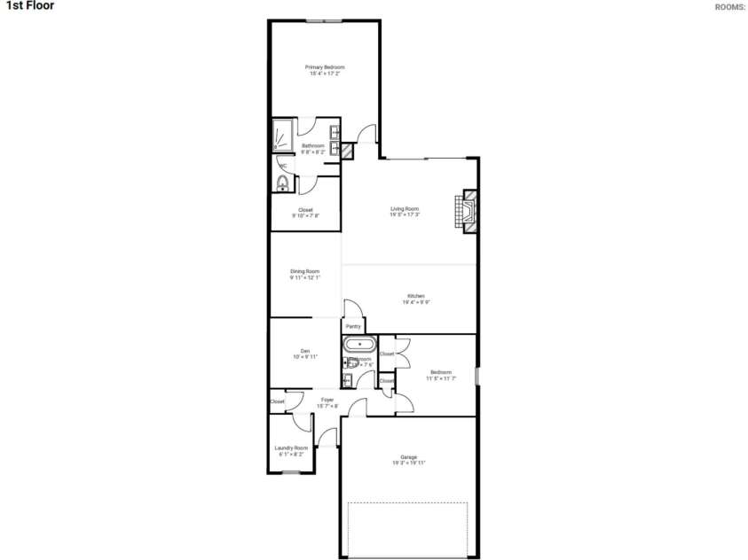 6281 Raven Rock Drive, Denver, NC 28037.  MLS# CAR4401364, YatesRealty ID 39588. Floor Plan