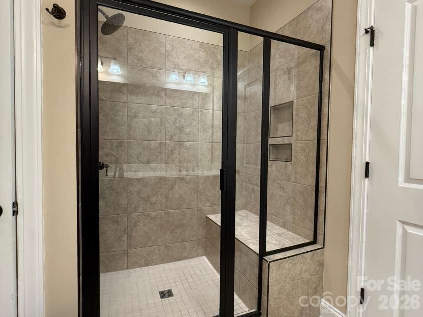 6281 Raven Rock Drive, Denver, NC 28037.  MLS# CAR4401364, YatesRealty ID 39588. Primary Bath Shower