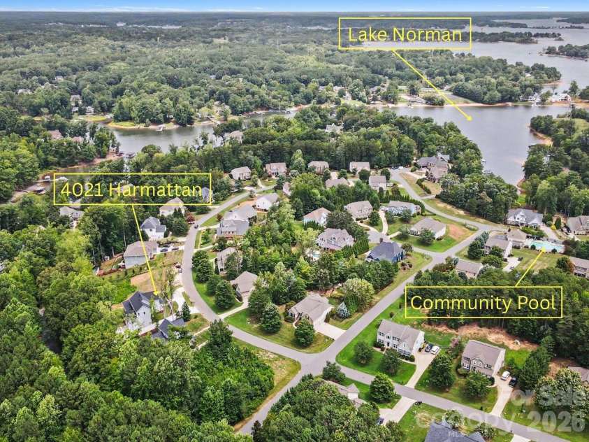 4021 Harmattan Drive, Denver, NC 28037.  MLS# CAR4406004, YatesRealty ID 39589. 
