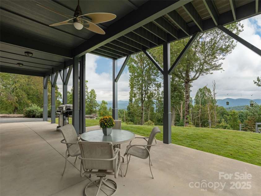 161 Birchwood Drive, Hendersonville, NC 28739.  MLS# CAR4309211, YatesRealty ID 396. Covered Patio