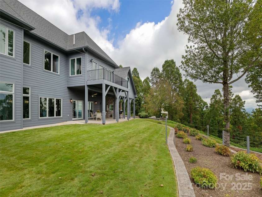 161 Birchwood Drive, Hendersonville, NC 28739.  MLS# CAR4309211, YatesRealty ID 396. Rear Exterior