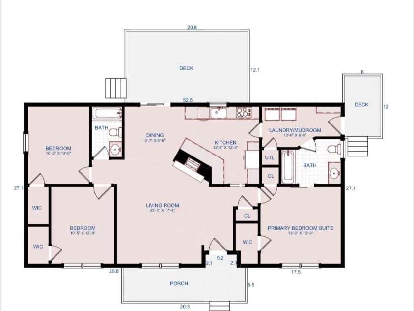 147 Ty Lin Way, Troutman, NC 28166.  MLS# CAR4407100, YatesRealty ID 39615. Floor Plan