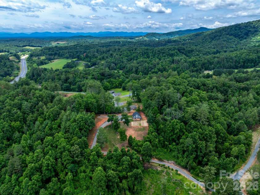 143 Fox Grape Hollow Road, Mars Hill, NC 28754.  MLS# CAR4397871, YatesRealty ID 39652. West facing view sunset views in the evening