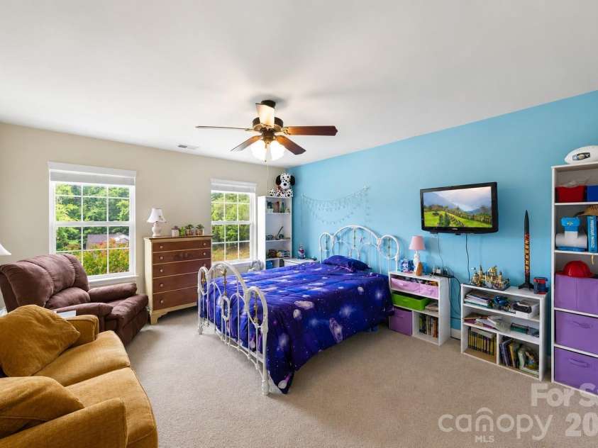 1086 Arrowhead Drive, Concord, NC 28025.  MLS# CAR4397947, YatesRealty ID 39653. Secondary bedroom #1