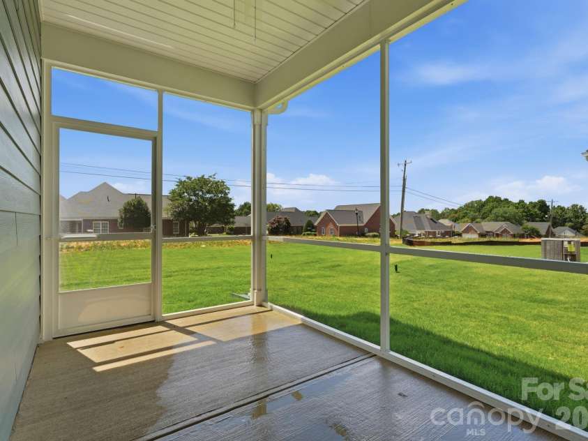 205 Rodeo Drive, Shelby, NC 28150.  MLS# CAR4342609, YatesRealty ID 39672. Screened Porch