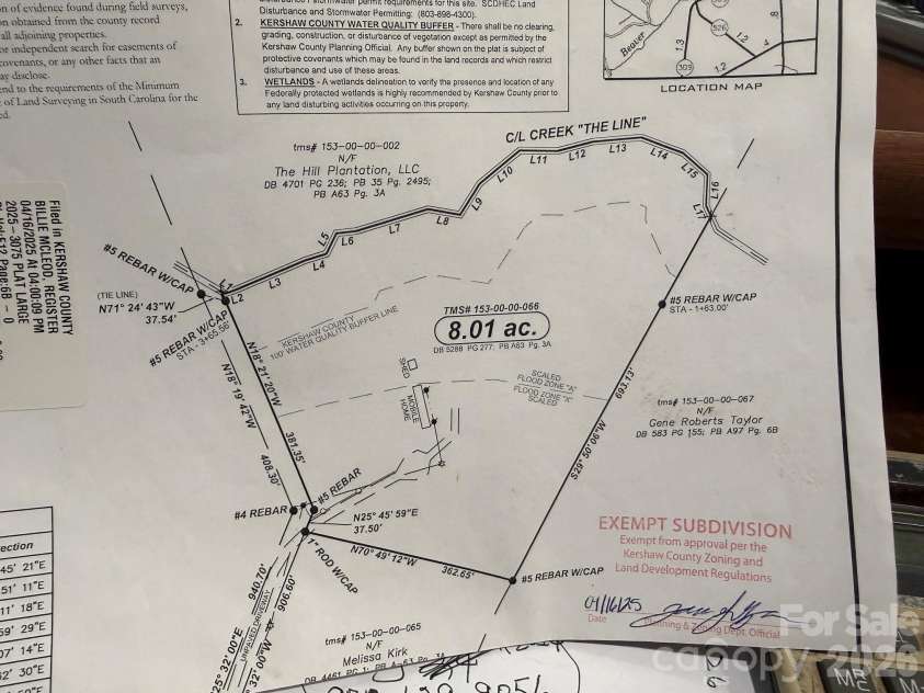 2356 Beaver Dam Road, Cassatt, SC 29032.  MLS# CAR4406030, YatesRealty ID 39680. 