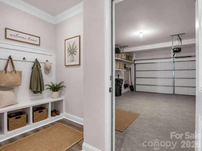 23 Silverthorne Court, Hendersonville, NC 28792.  MLS# CAR4406094, YatesRealty ID 39682. Mud Room (staged)