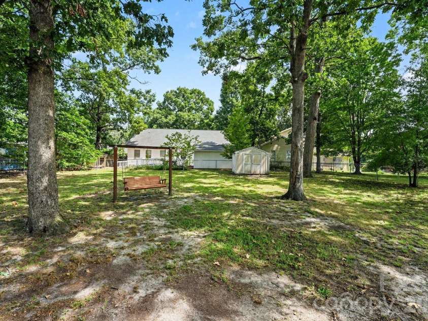 2111 Englewood Street, Kannapolis, NC 28083.  MLS# CAR4406014, YatesRealty ID 39705. Backyard