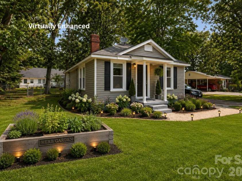 2111 Englewood Street, Kannapolis, NC 28083.  MLS# CAR4406014, YatesRealty ID 39705. Character and Charm (Virtually Enhanced)