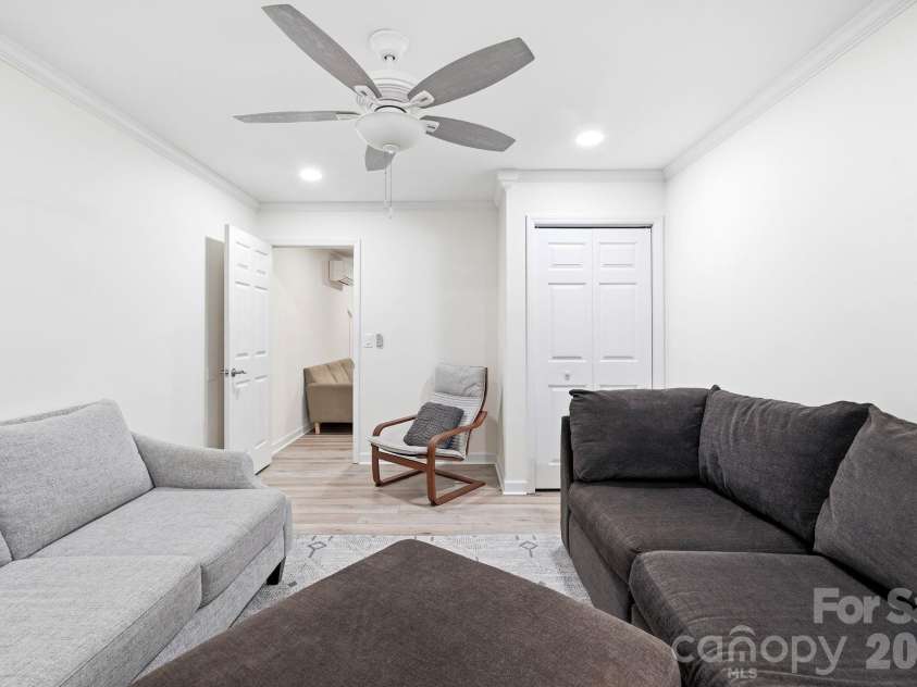 12017 Baywoods Drive, Tega Cay, SC 29708.  MLS# CAR4407015, YatesRealty ID 39706. Lower level bedroom
