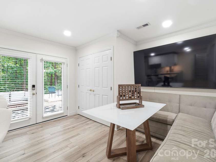 12017 Baywoods Drive, Tega Cay, SC 29708.  MLS# CAR4407015, YatesRealty ID 39706. Lower level dining