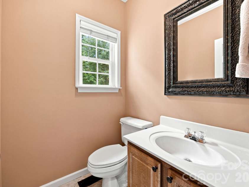 7073 Ridgeway Road, Stanley, NC 28164.  MLS# CAR4406988, YatesRealty ID 39719. Half bath on 1st floor