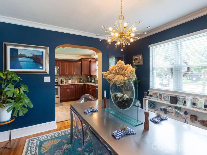4031 Langhorne Avenue, Charlotte, NC 28205.  MLS# CAR4407418, YatesRealty ID 39736. Dining Room